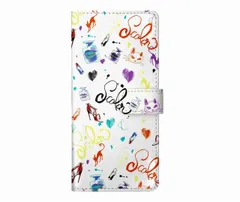 [Redmi Note 11] Xperia 10 VI SO-52E ケース 手帳型 スカラー スマホケース エクスペリア SO-51E SO-53D SO-54C SO-52C 手帳 カバー 全機種対応 スタンド付 ScoLar ネコ ハート ハイヒール 