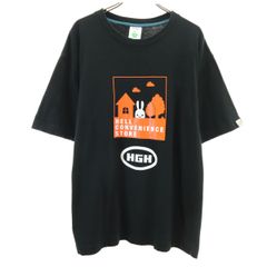 CUNE キューン 半袖 Tシャツ L 黒 ヘルコンビニエンスストア メンズ 古着のサムネイル