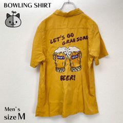 【古着】HOUSTON Beer Bowling Shirts【M】#8734