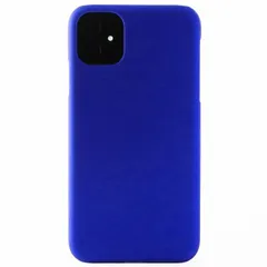iPhone11 ケース アイフォン11  耐衝撃 シンプル さらさら ハード ケース 【Color】 ブルー
