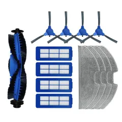 LichifitEufyRoboVacG10/G30対応消耗品セット互換品ロボット掃除機交換用メンテナンスセット交換フィルターサイドブラシメインブラシモップクロス13点