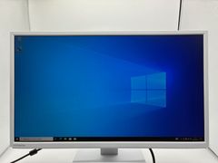 【縦線あり・その他新品同様】IODATA LCD-AH241EDW-A 23.8インチ フルHDモニター｜ホワイト｜HDMI・スピーカー内蔵
