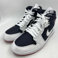 【中古】NIKE WMNS AIR JORDAN 1 MID SE UTL DD9338-016 27.5cm　ナイキ[24]