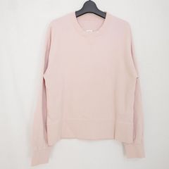 23AW visvim ビズビム COURT SWEAT L/S(C/WS) メンズ クルーネック 長袖スウェット トレーナー ワンウォッシュ PINK 2 0123205010006