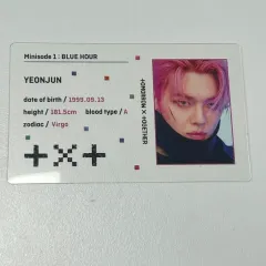 TXT BLUE HOUR Weverse ヨントン トレカ ヨンジュン TXT BLUE HOUR Weverse ヨントン トレカ ヨンジュン