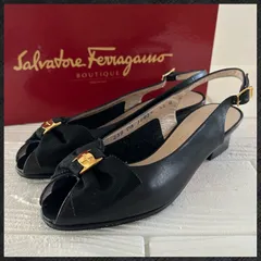 ✨️極美品✨️サルヴァトーレ フェラガモ ヴァラリボン　サンダルミュール送料無料 美品 Salvatore Ferragamo サルヴァトーレフェラガモ ヴァラ