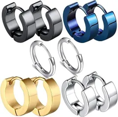 【在庫処分】GOKEI フープピアス リングピアス シンプル 316Lサージカルステンレス 金属アレルギー対応 男女兼用 リング フープ ピアス メンズ レディース