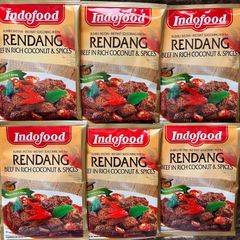 【6袋・12人前】Indofood  ルンダンの素　RENDANG  レンダン