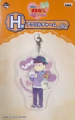 【中古】キーホルダー・マスコット(キャラクター) 一松 アクリルチャーム 「一番くじ おそ松さん～週松デートは僕達と～」 H賞