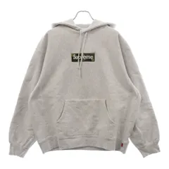 SUPREME (シュプリーム) 23AW Box Logo Hooded Sweatshirt Ash grey camo カモ柄 ボックスロゴ スウェットプルオーバーパーカー グレー