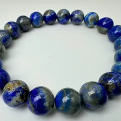 ラピスラズリ 天然石 数珠 ブレスレット ジュエリー アクセサリー スピリチュアル 魔除け お守り 瞑想