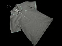 adidas アディダス ワンポイント 刺繍 ポロシャツ sizeM/グレー ■◆ レディース