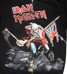 アイアン メイデン Zip パーカ Iron Maiden Trooper 正規品