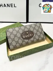 【今日特価】Gucci グッチ 最新シングルジッパーハンドウォレットシリーズ 牛皮とPVCを採用する