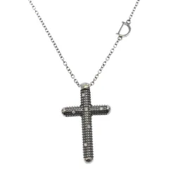 DAMIANI (ダミアーニ) K18WG ブラックブルニート加工 6Pダイヤ メトロポリタンドリーム ネックレス シルバー 20062159のサムネイル