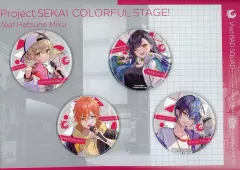 【中古】バッジ・ビンズ Vivid BAD SQUAD 缶バッジセット(4個セット) 「プロジェクトセカイ カラフルステージ! feat. 初音ミク シチュエーションアクリルフィギュア -アナザーボーカルアルバム付き- Vivid BAD SQUAD」 アニメ