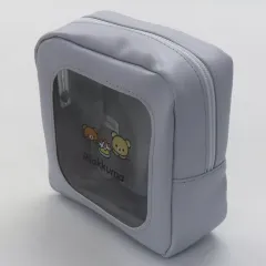 【中古】バッグ ケーキ NEW BASIC RILAKKUMA 窓付きスクエアポーチ 「リラックマ」
