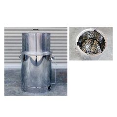 MOKI 焚き火どんどん M60Fz 60L 焼却炉 焚き火 無煙 公害対策 Fire Pit, incinerator, campfire, smokeless, pollution control