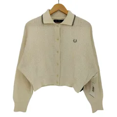 フレッドペリー FRED PERRY 別注 カラー カーディガン レディース UK：10 