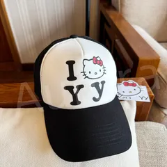 新品OPEN YY HELLO KITTY キャップ