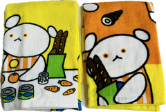 おりこうタオル 2枚セット こぐまちゃん 絵本