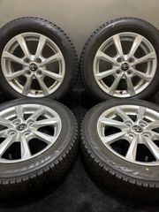 ★155/65R14 BRIDGESTONE/VRX3 21年製 トヨタ ピクシス エポック 純正 14インチ 4.5J +45 100 4H スタッドレス 4本 (南1-H767)