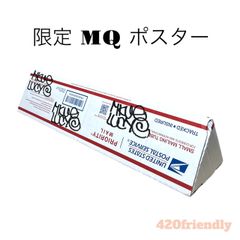 420friendly  "グラフィティ界の巨匠"   MQ  グラフィティアーティストの限定ポスター＆ケース “ (直筆サイン入り) 数量限定