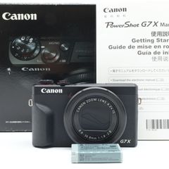 元箱付き。★新品級★ CANON キヤノン PowerShot G7 X Mark III ブラック