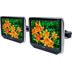 アルパイン 10.1型WXGA ヘッドレスト取付け型リアビジョン 2台