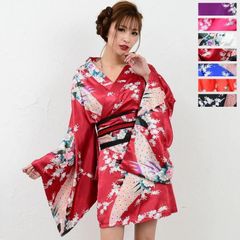 【完売商品】LoveRich ラブリッチ 花魁  花魁着物ドレス 和柄 コスプレ Amazon.co.jp: [LoveRich] ラブリッチ 小花柄 スリット