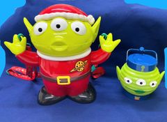 ディズニー　リトルグリーンメン　ポップコーンバケット　エイリアン　ランタン　セット