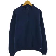 古着 90年代~ ラッセル Russell ハーフジップスウェットシャツ トレーナー メンズXL相当 ヴィンテージ/eaa501028