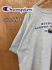 Champion メンズTシャツ　グレー