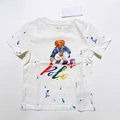 【90cm】ベビー（男の子）ベア　半袖Tシャツ