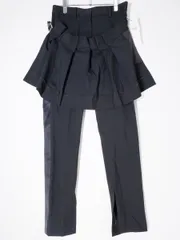 未使用級 sacai サカイ ドッキング プリーツ ジップフライ 変形パンツ L sacai - 【美品】 sacai / サカイ | Suiting Pant / 裏地付き