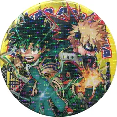 【中古】バッジ・ピンズ 緑谷出久＆爆豪勝己 「僕のヒーローアカデミア コレクション缶バッジ第5弾」