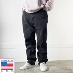 美品 1996年製 USA製 リーバイス555 後染めブラック ジーンズ 実寸W37 リラックスフィット 550 ビンテージ アメリカ製 D148-21-0010ZT