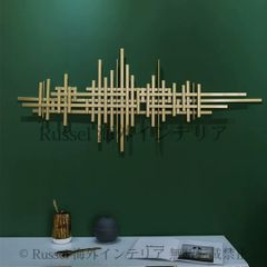 ウォールアート 壁掛けインテリア 金属 メタル 格子 ウォールデコレーション ヴィンテージ調 アンティーク調 モダン シンプル 高級感 おしゃれ 玄関 リビング 壁 装飾 8-14