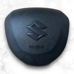 ステアリング エンブレム ステッカー 3M製 艶なしマットブラック スズキ SUZUKI ⚫︎アルト ⚫︎ワゴンR ⚫︎エブリィ ⚫︎ジムニー ⚫︎ハスラー ⚫︎スペーシア ⚫︎スイフト ⚫︎クロスビー ⚫︎ソリオ ⚫︎エスクード ⚫︎スプラッシュ 他