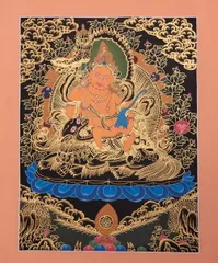 SALE《 チベット密教新品》 タンカマンダラ手描きバジュラキロアy2 SALE《 チベット密教新品》 タンカマンダラ手描きバジュラキロアy2