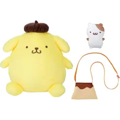 【新品・送料無料】 サンリオ いっしょにポムポム おしゃべりポムポムプリン ぬいぐるみ