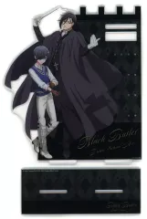 【中古】ディスプレイ・カスタム用アイテム セバスチャン・ミカエリス＆シエル・ファントムハイヴ(全身) アクセサリースタンド 「くじラック 黒執事 -寄宿学校編-」 A賞