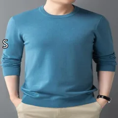 [S]メンズ  服  シンプル ファッション オシャレ 大人 かっこいい 大きいサイズ ストリート 紳士服 ウール セーター メンズ ラウンドネック 秋　冬 プルオーバー Vネック