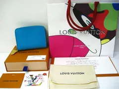 ほぼ未使用 日本限定LV×TM(村上隆)パンダ付ジッピーウォレット M14145