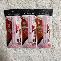 【MAYBELLINE NY】SKY HIGH マスカラ2色3本セット　あさやけルビー/ゆうやけオレンジ