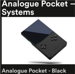 Analogue Pocket Black 本体+プロテクターグラス - Masi Shop - メルカリ