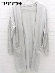 ◇ Another Edition アナザーエディション ガウン ロング カーディガン グレー レディース 【1101220011346】