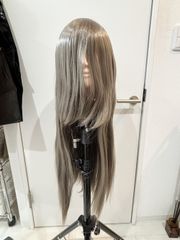【未使用】アシスト　アッシュブラウン　透けないヘアー　コスプレ　ウィッグ　仮装