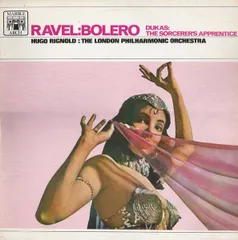 英LP Maurice Ravel / Paul Dukas - Hugo Rignold, London Philharmonic Orchestra Bolero / The Sorcerers Apprentice MAL603 Marble Arch