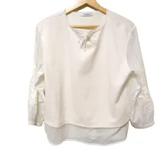 MORABITO(モラビト) 長袖カットソー サイズ38 M レディース美品  - アイボリー×白
